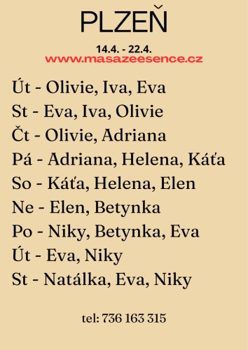 Jen ne 19.4. Marta tantra